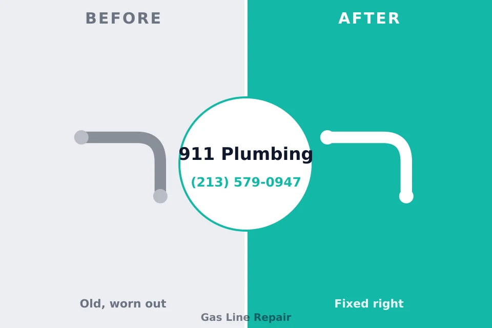 Before and after: plumbing repair Harriman, NY